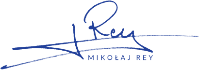 Mikołaj Rey - podpis